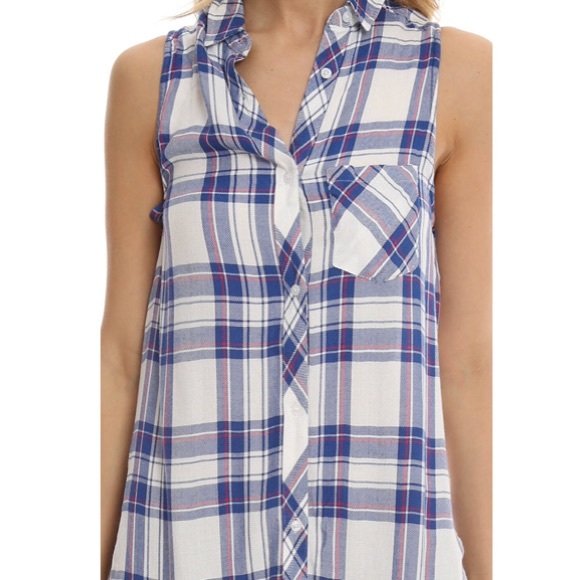 RAILS jordyn button down t-shirt dress szS - Picture 4 of 8